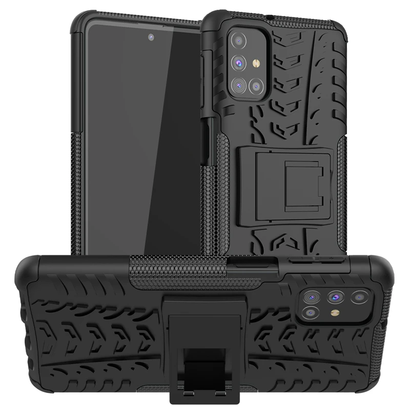 Para Samsung Galaxy M31S Funda Anti-knock Bumper Heavy Duty Armor Contraportada para Samsung M31 S Funda de teléfono de silicona para Samsung M31S - imagen 5