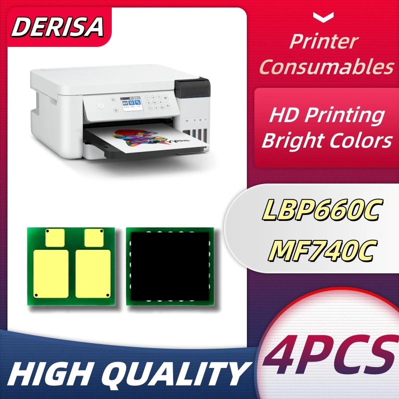 CRG-055 CRG055 Chip de tóner para Canon LBP660C LBP663Cdw LBP664Cdw MF740C MF741Cdw MF742Cdw MF743Cdw MF744Cdw MF746Cx cartucho