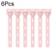 6Pcs Pink