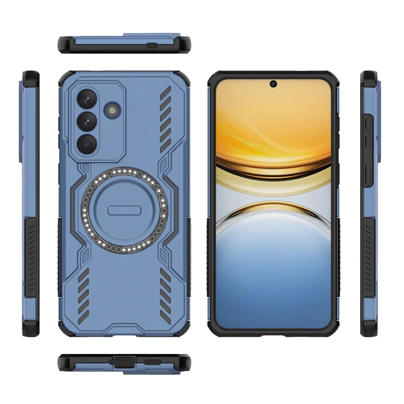 Para Samsung Galaxy A37 funda de teléfono con disipación de calor para Galaxy A57 pieza de atracción magnética чехол contraportada para Galaxy A37 - imagen 2