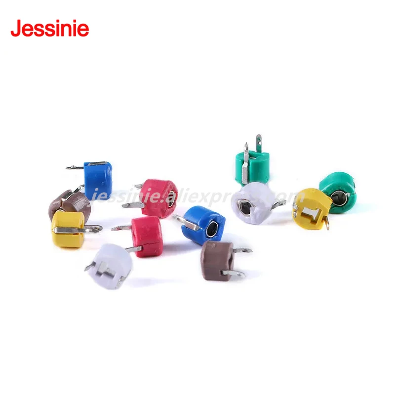 5 uds condensador ajustable 5P 10P 20P 30P 40P 50P 60P 70P 120P recortador de plástico de 6mm 5PF 10PF 20PF 30PF 40PF 50PF 60PF 70PF 120PF - imagen 3