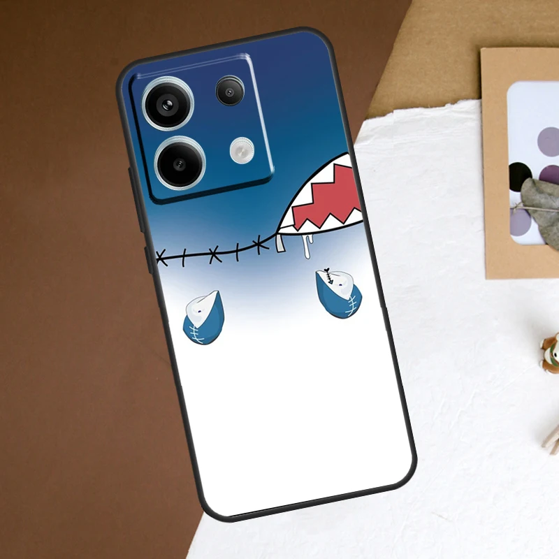 Funda de Anime Gawr Gura Hololive para Redmi Note 11, 12, 13 Pro Plus, 9, 10, 10S, 11S, 12S, Redmi 12, 9C, 10C, 12C, 13C - imagen 2