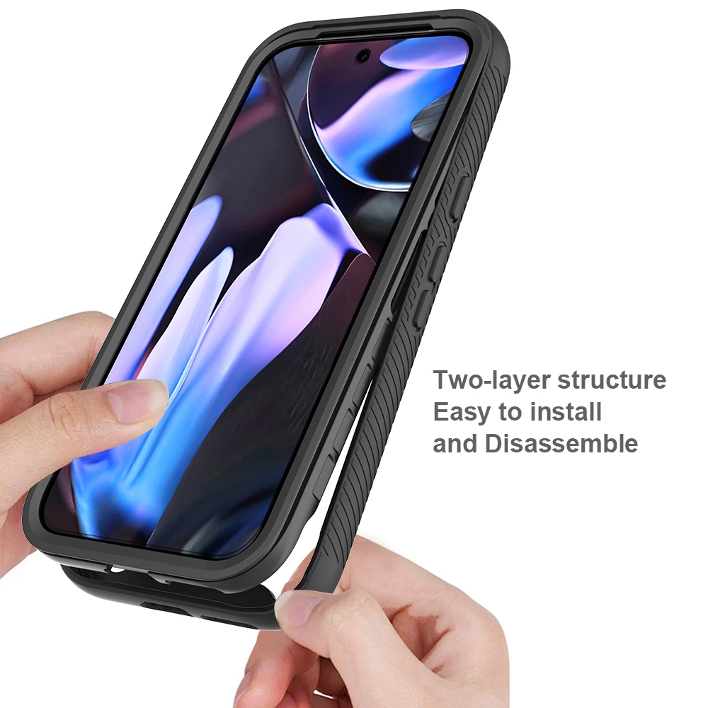 Funda magnética acrílica transparente de lujo a prueba de golpes para Magsafe para Google Pixel 9 8 7 6 Pro XL 5A 6A 7A 8A PC cubierta a prueba de golpes - imagen 2