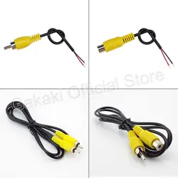 Cable RCA de audio y vídeo con conectores macho y hembra