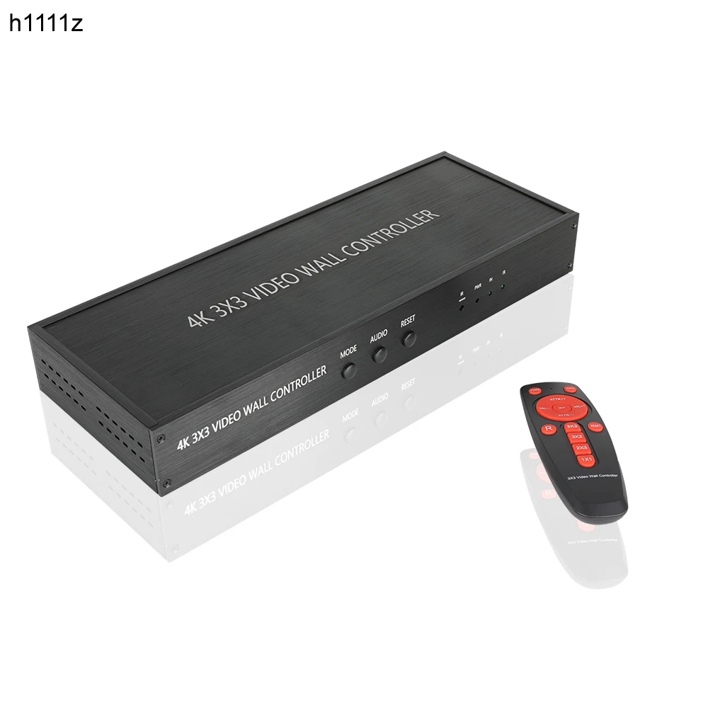 Controlador de pared 4K 3x3, procesador de vídeo, empalmador, controlador de pared de vídeo, pantalla de visualización de imágenes, procesador de costura de TV HD
