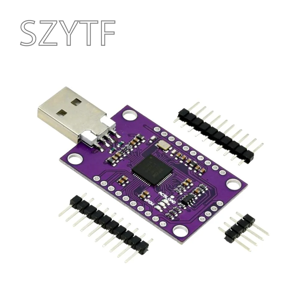 CJMCU FT232H de alta velocidad multifunción USB a JTAG UART / FIFO SPI / I2C módulo - imagen 4