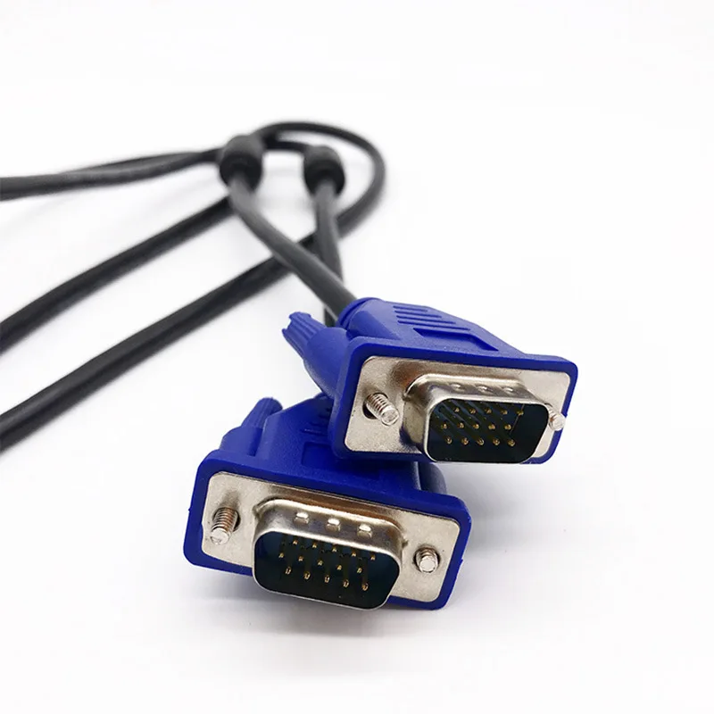Cable de 15 pines 3 + 5 macho a hembra para Monitor de ordenador, TV, Monitor LCD, proyector, Cable HD, cable de línea de extensión de vídeo VGA blindado - imagen 3