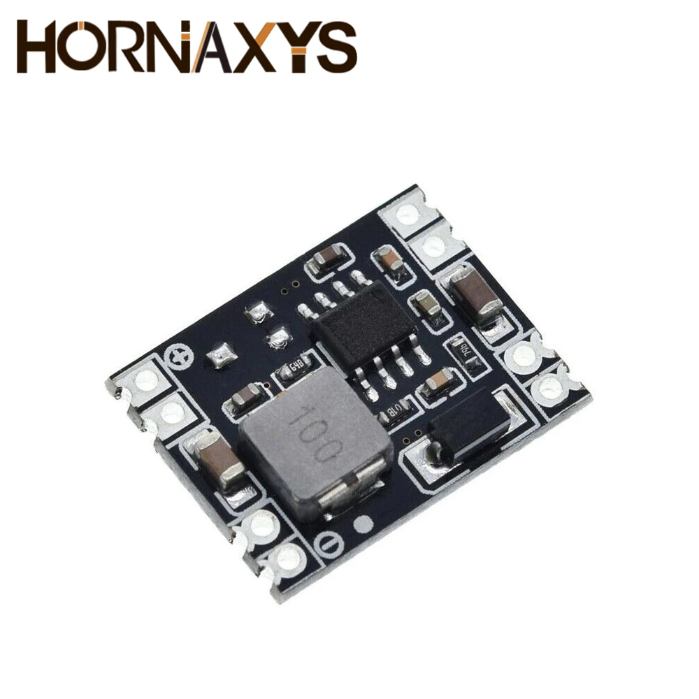 10 Uds DC-DC 3A módulo de fuente de alimentación reductor MP1584EN 5V-12V 24V a 5V 3,3 V 9V 12V salida fija para Arduino reemplazar LM2596 - imagen 4