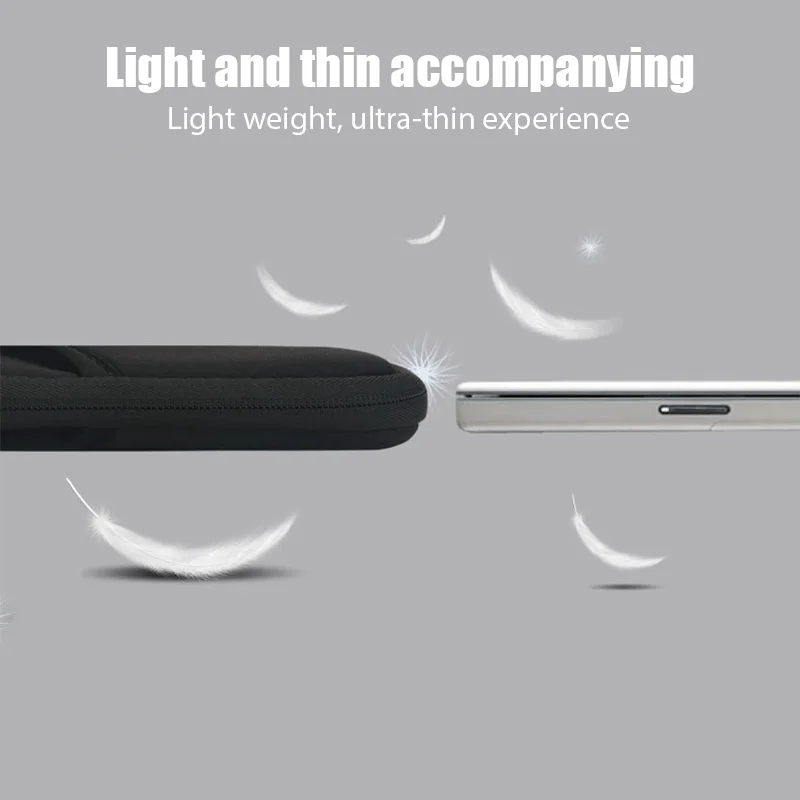 Funda blanda con asa para ordenador portátil, bolsa de 11-15,6 pulgadas para Macbook Air Pro, Huawei, HP y Dell - imagen 3