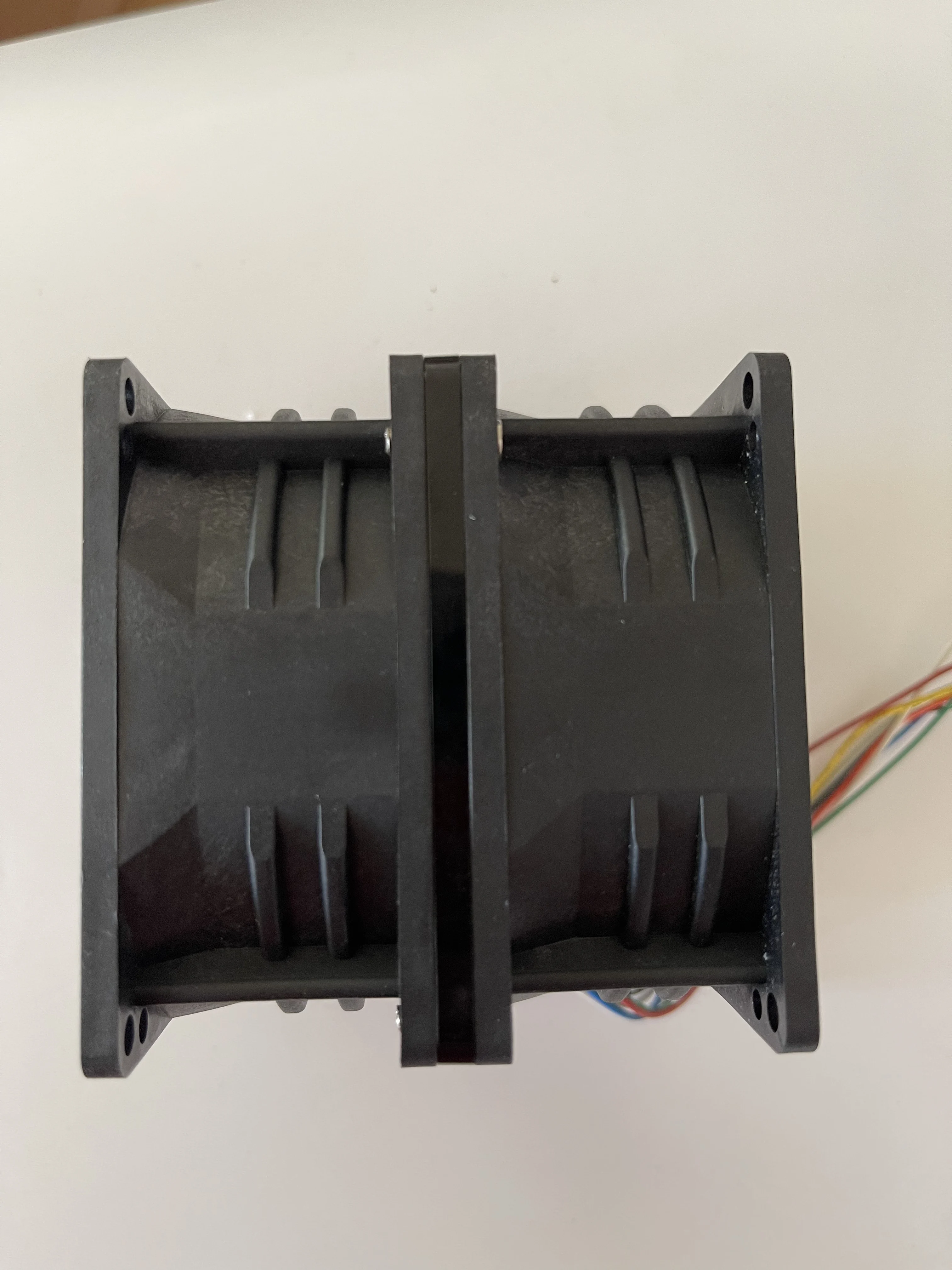 Ventilador de supercharging de ventilador de alta velocidad de refuerzo de coche de servidor de Motor Dual para AVC DFPH0880B8S 8080 8cm DC 48V 3.96a - imagen 3