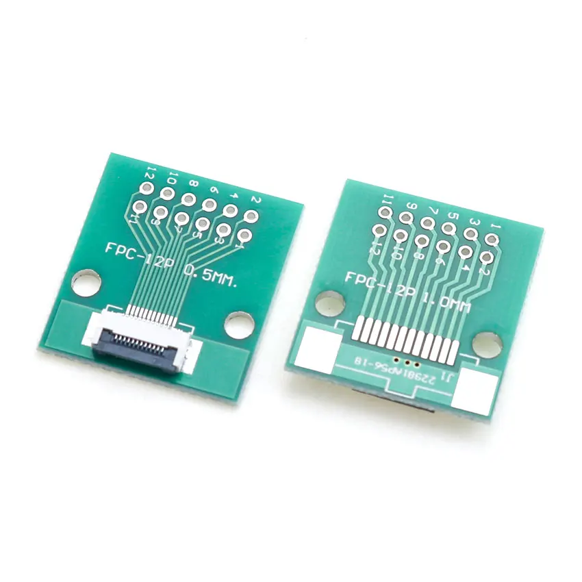 Placa adaptadora de Cable Flexible 4P/6P/8P/10P/12P/14P/15P/16P/18P/20P/22P/24P/26P/30P/34P/80P FPC/FFC 0,5mm SMT a conector de 2,54mm - imagen 3