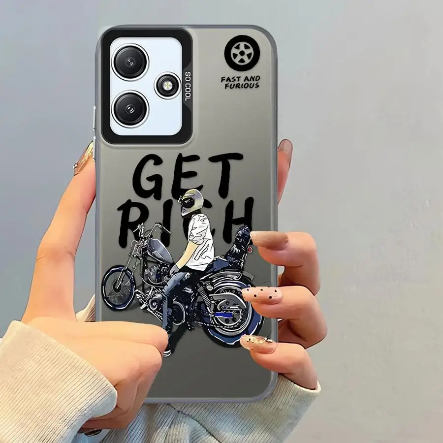 Funda de teléfono para Xiaomi Redmi A4 12 13C 12C A3x A1 A3 A2 Plus 13 14C funda suave locomotora masculina fresca de moda - imagen 5