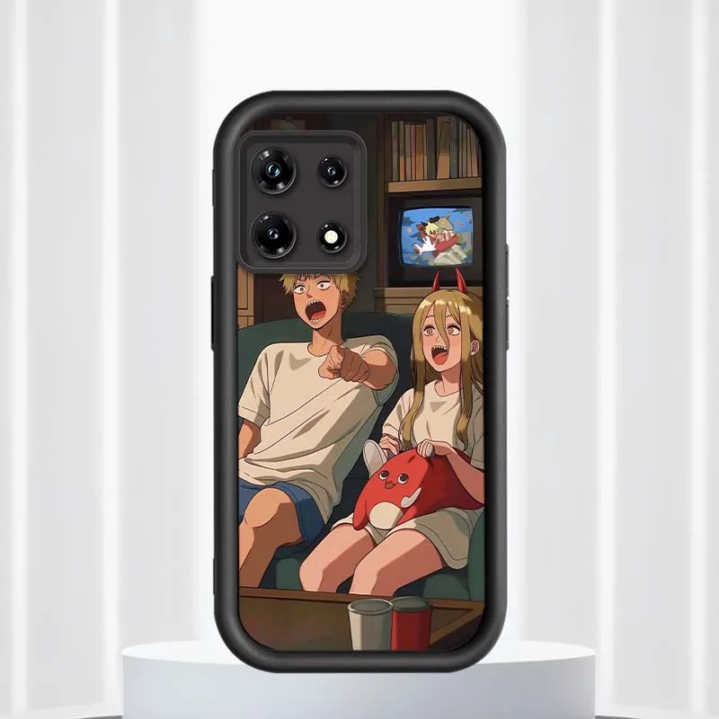 Cubierta de Anime para hombre motosierra para Infinix Tecno Pova Spark 3 4 5 6 Go 7 7T 10 10C 20 20C 30 30C Pro Plus Neo Eye escalera funda de teléfono - imagen 5