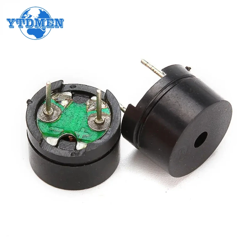 10/20 piezas 12085 zumbador pasivo 12mm x 8,5mm 42R resistencia 3V 5V 9V 12V en uso común Mini Kit de zumbador piezoeléctrico, para Arduino - imagen 2