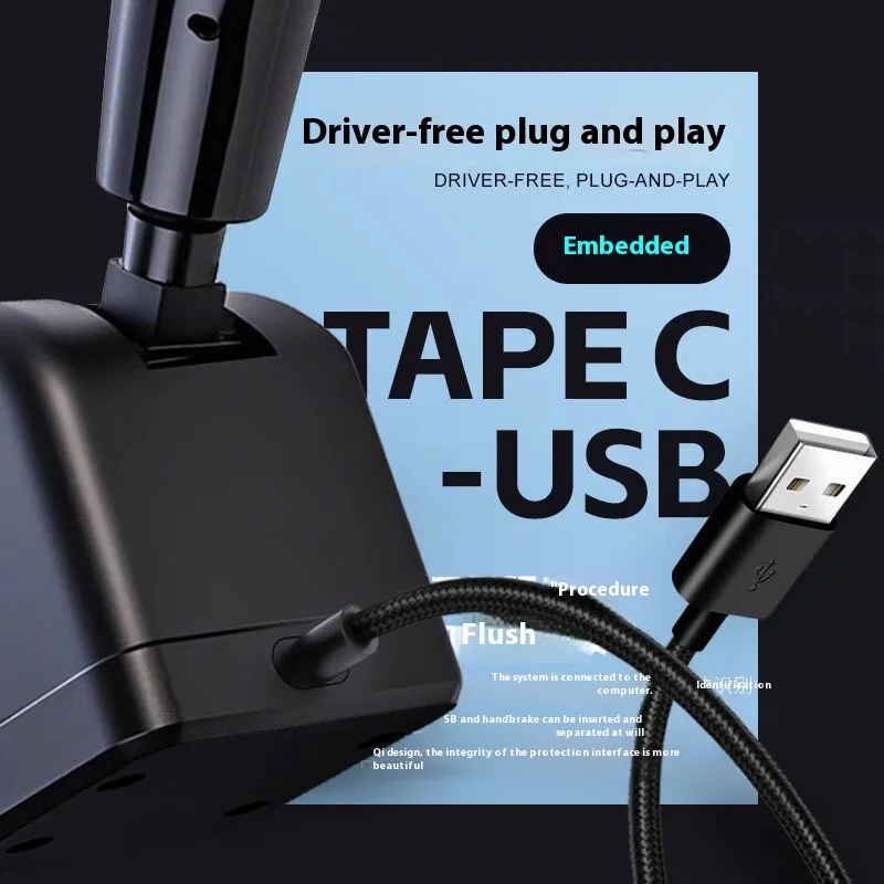 Freno de aire simulado para coche de carreras, juego de camión, freno de aire, efecto de sonido, PC-USB para camión europeo/americano ETS2 para Logitech G27 G29 - imagen 5