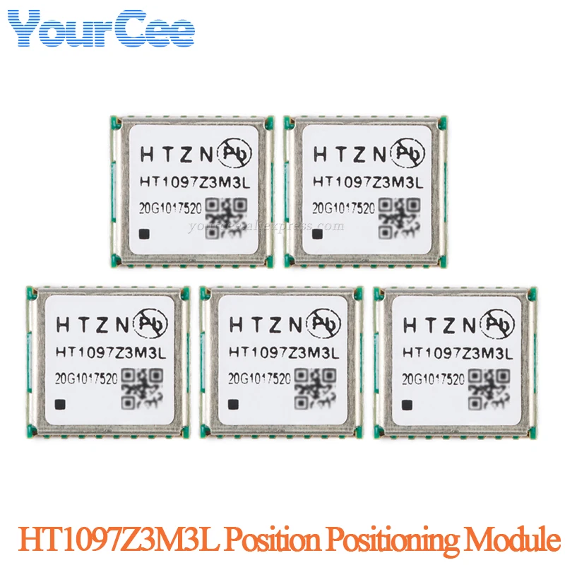 10 uds/1 unidad HT1097Z3M3L módulo de posicionamiento de posición GPS GLONASS Beidou III-modo dual sin flash para monitoreo por satélite de coche