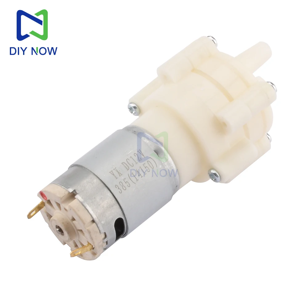 Bomba de agua R385, bomba de diafragma de 12V, 6V, pequeña bomba de agua en miniatura, accesorios para pecera doméstica, juego de té, bomba de agua - imagen 5