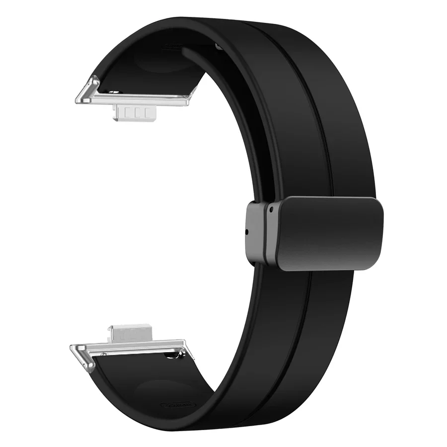 Correa de reloj de silicona con hebilla magnética para Huawei Watch Fit 4 Pro, Correa de repuesto, accesorios para Huawei Fit 3 - imagen 4