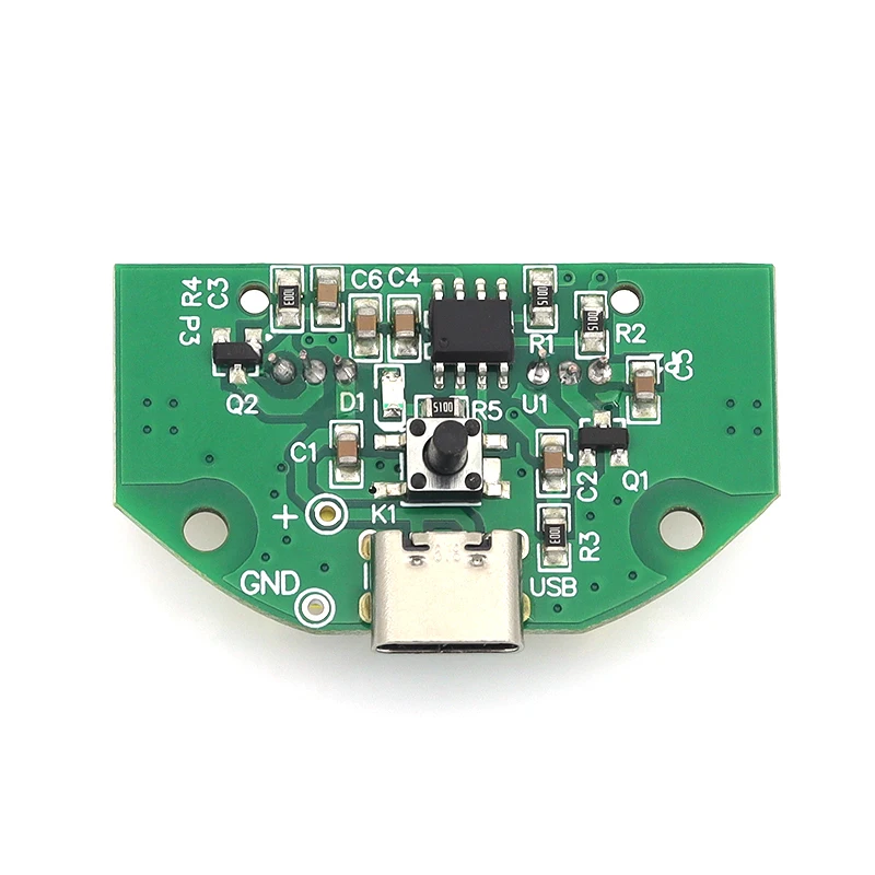 Mini humidificador USB de TYPE-C, Kits de bricolaje, generador de niebla y placa de circuito de controlador, nebulizador, película de atomización, hoja de atomizador, Mini oscilante - imagen 4