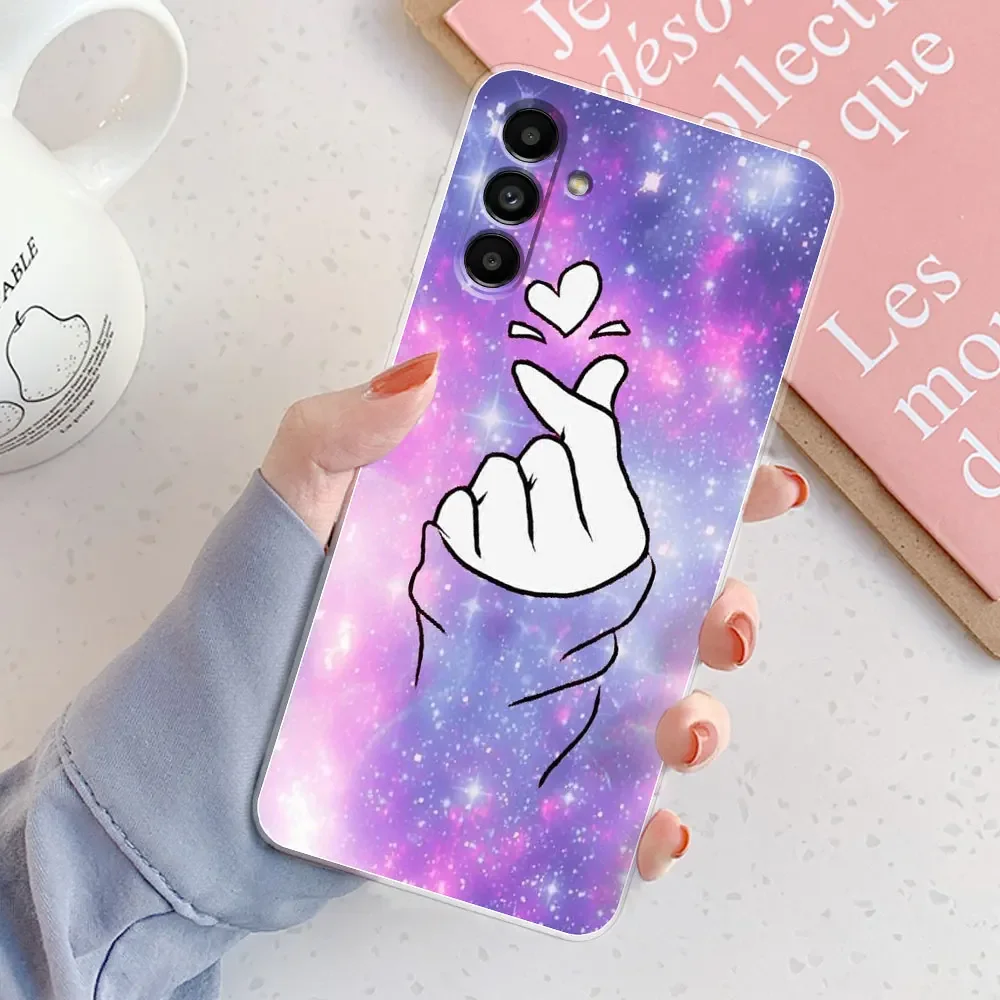 Funda de silicona para Samsung Galaxy A14, carcasa trasera transparente suave, 4G, 5G, A14 A 14 - imagen 3