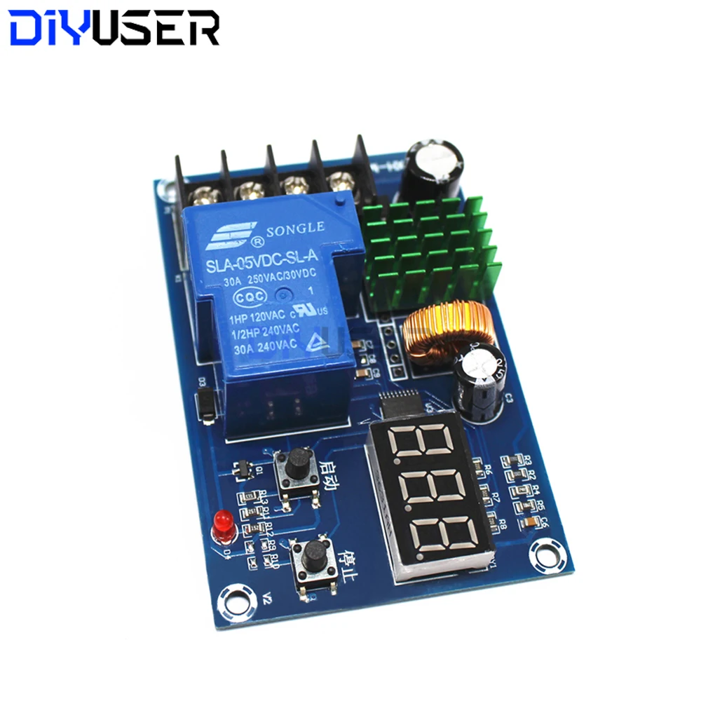 Módulo de Control del cargador de batería XH-M604, placa de protección de batería de litio y plomo ácido DC 6-60V con pantalla Digital - imagen 4