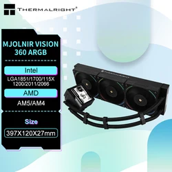 Thermalright MJOLNIR VISION 360 ARGB – Refrigeración líquida LCD