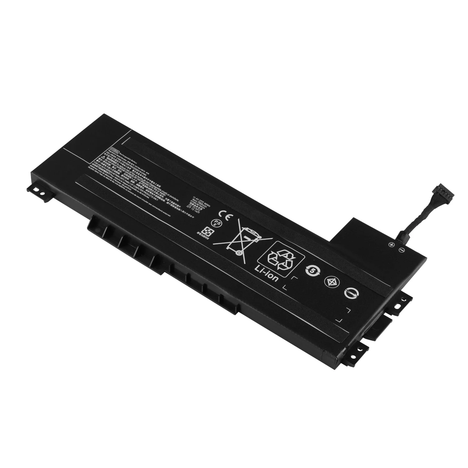 JGTM-batería para ordenador portátil, pila de 11,4 V, 90Wh, VV09XL, para HP ZBook 15 G3 G4 17 G3 Series HSTNN-DB7D 808398-2C1 HSTNN-C87C 808398-2C2 808452-001 - imagen 3