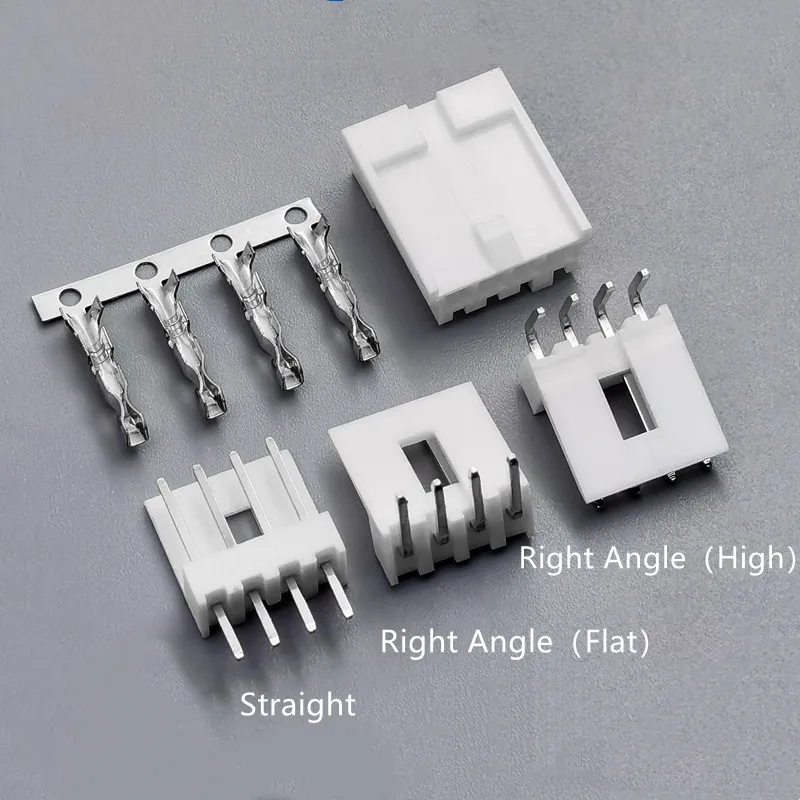 Conector 4 Pines Ángulo Recto 2,54mm para Fuente Alimentación
