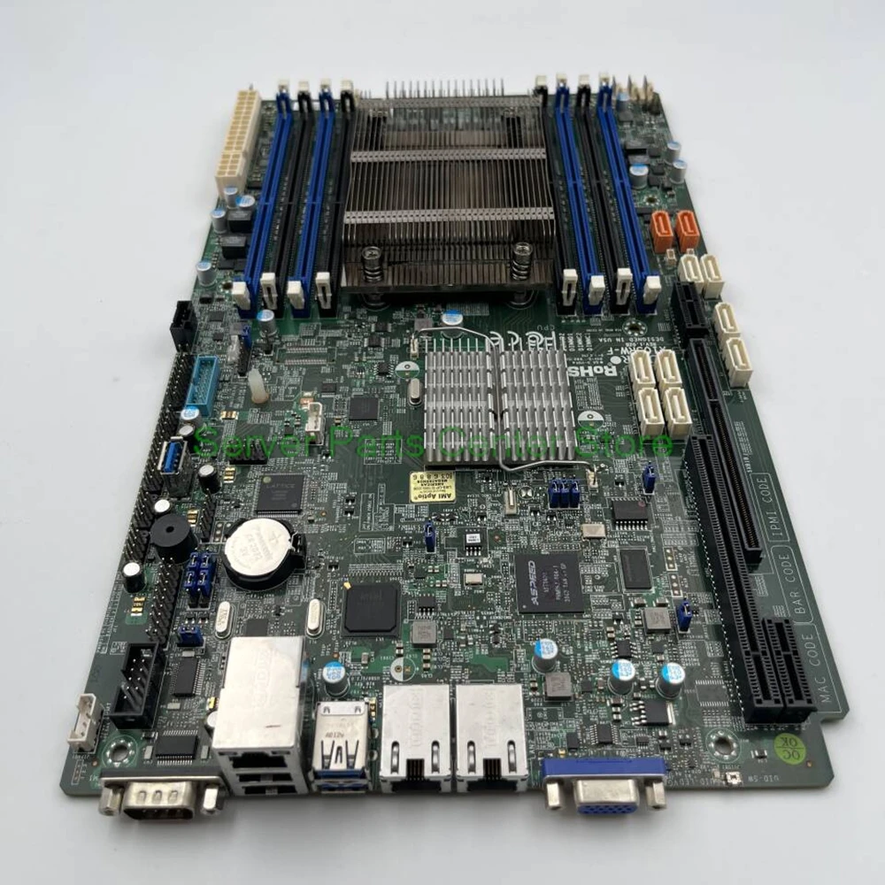Placa base de servidor para procesador Supermicro Xeon E5-2600/E5-1600 v4/v3 LGA 2011 X10SRW-F