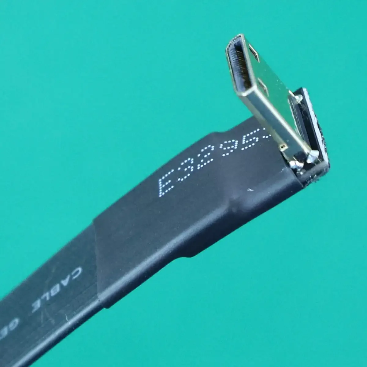 FPV Mini HDMI compatible 90 grados tipo C - C FPC Flexible plano Mini-HDMI Cable de cinta FFC 20 pines para Drone Gopro DSLR Kit de cardán - imagen 5