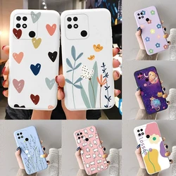 Funda Silicona Xiaomi Redmi 10 / 10C / 10A – Corazón y Flor Mate