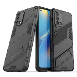 Funda Antigolpes OPPO Reno 6 Lite con Soporte y Parachoques Protección