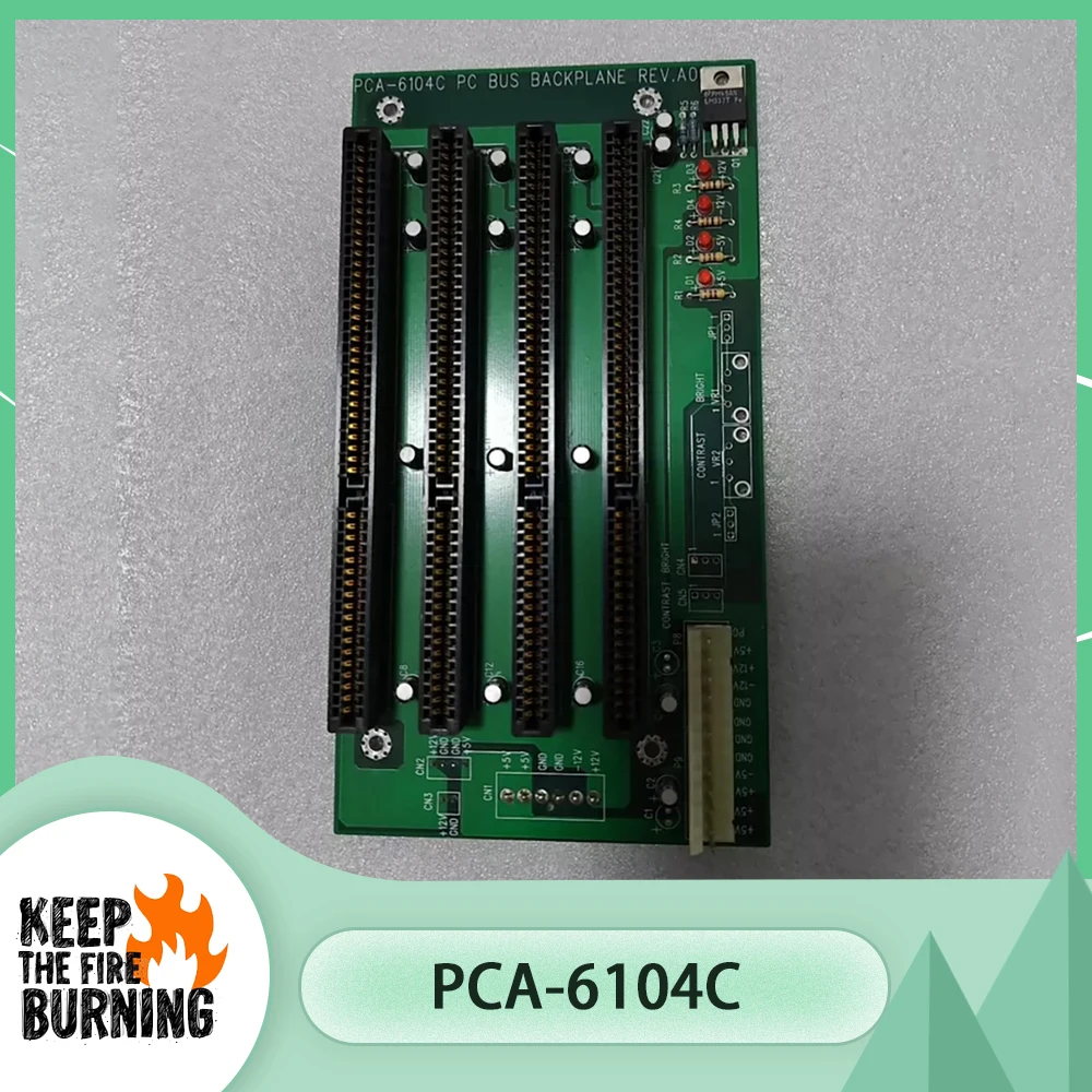PCA-6104C Placa de control industrial PCA-6104C PC BUS BACKPLANE REV.A0 - imagen 2