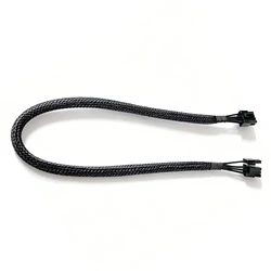 Cable de alimentación GPU 6 + 2 PCIe 8 pines 6 + 2 pines con funda de red 18AWG 60CM para Corsair TX850M, TX750M, TX650M, TX550M TX-M tipo 3 alimentación Modular