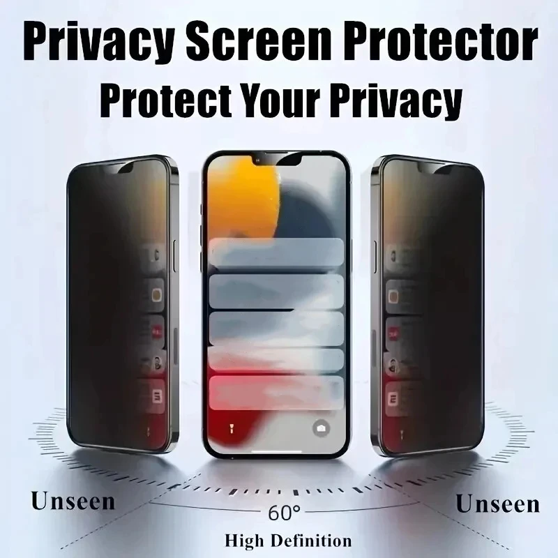 Protector de pantalla de privacidad antiespía para Samsung A56 5G A55 A54 A36 A35 A53 A52S A52 A34 A33 A32 A51 A73 A72 A71 vidrio templado - imagen 3