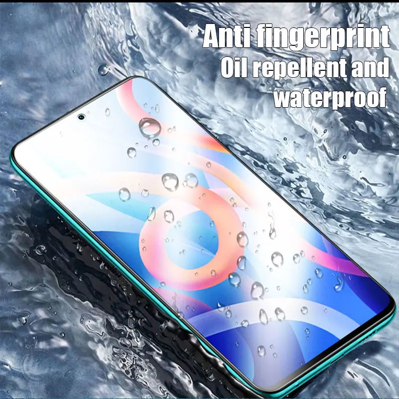 5 uds vidrio templado para Xiaomi Redmi Note 12 13 Pro 12S 14 5G Protector de pantalla en Redmi Note 11 10 9 8 Pro 11S 10S 9S 8T vidrio - imagen 4