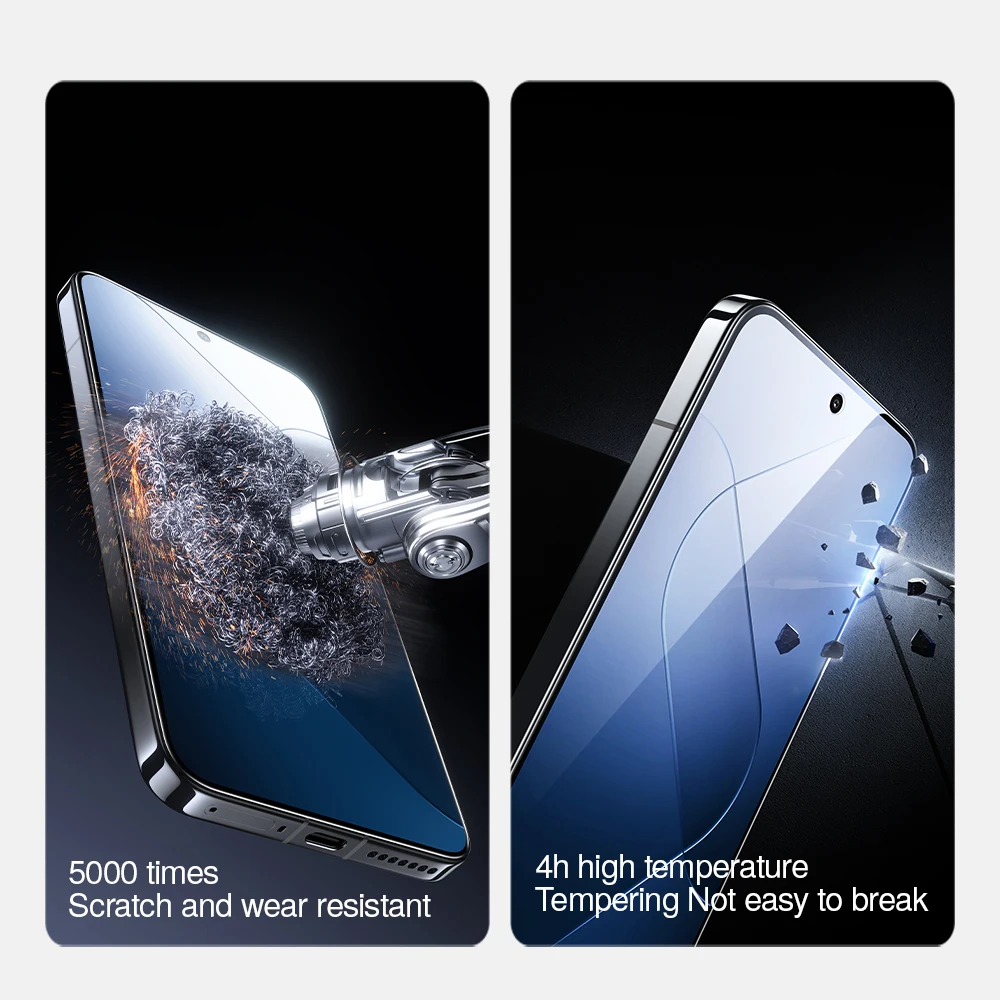 SmartDevil Protector de pantalla HD para Xiaomi 15 14T Pro Mi 14T, película de vidrio templado transparente para Redmi K70 Ultra con fácil instalación - imagen 5