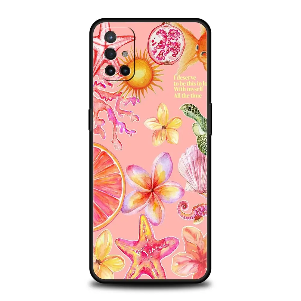 Funda de teléfono oceánica de medusas rosas para OnePlus 15 13 12 11 10 9 8 13T 10T 7T Pro 13R 12R 9RT 8T Nord 4 2T CE 2 3 5G Lite - imagen 3