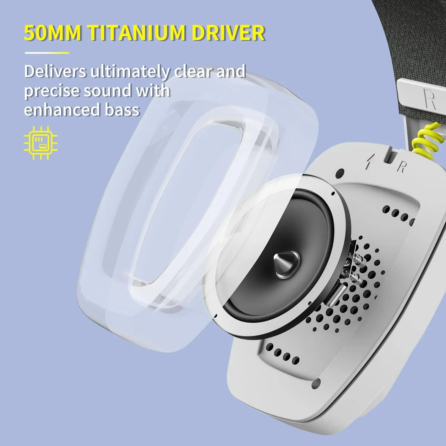 BINNUNE BW06 2,4 GHz auriculares inalámbricos para juegos con micrófono para PS5 PS4 PC Mac Playstation auriculares para juegos Bluetooth con micrófono - imagen 5