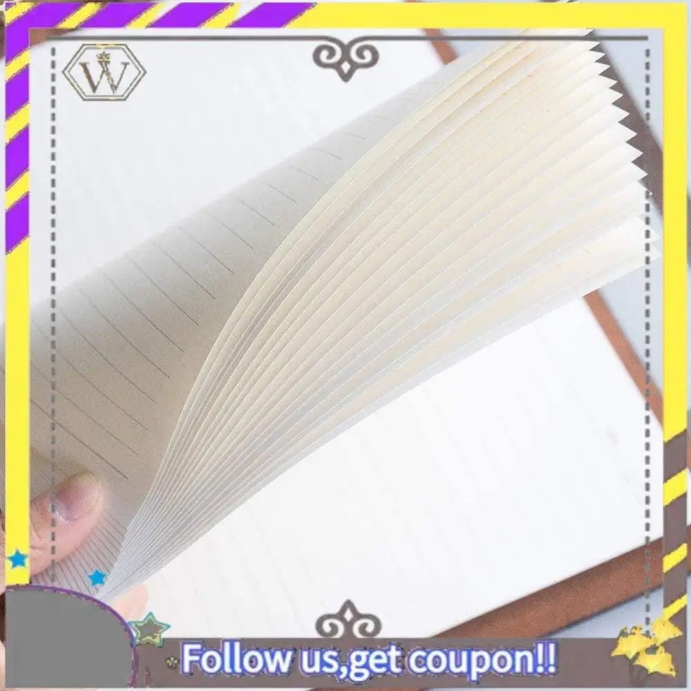 Nuevo Cuaderno A5 con 6 agujeros, cubierta de cuero PU, cuaderno de bolsillo suelto, cuaderno recargable de cuero, carpeta, anillos, diario - imagen 5