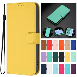 Para Honor 90 Lite funda para Honor90 lite funda tipo billetera con tapa sFor Honor 90 Pro 90Lite 90Smart 5G Funda de cuero de Color sólido Fundas