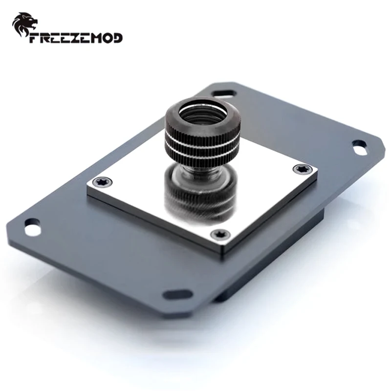 Bloque de agua de CPU FREEZEMOD AM5 para AMD AM4, cubierta POM negra resistente a altas temperaturas tipo pulverización, - imagen 4