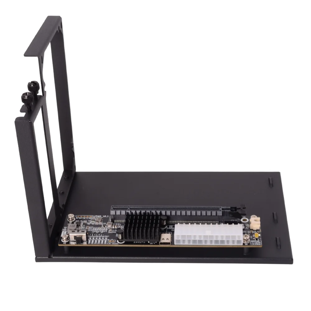 eGPU Thunderbolt 4/3 TB3/TB4 a PCIe X16 PCI-E 4,0 X4 GPU Dock UT4G adaptador externo USB 4 BK7 soporte NUC ITX STX portátil Gaming - imagen 4