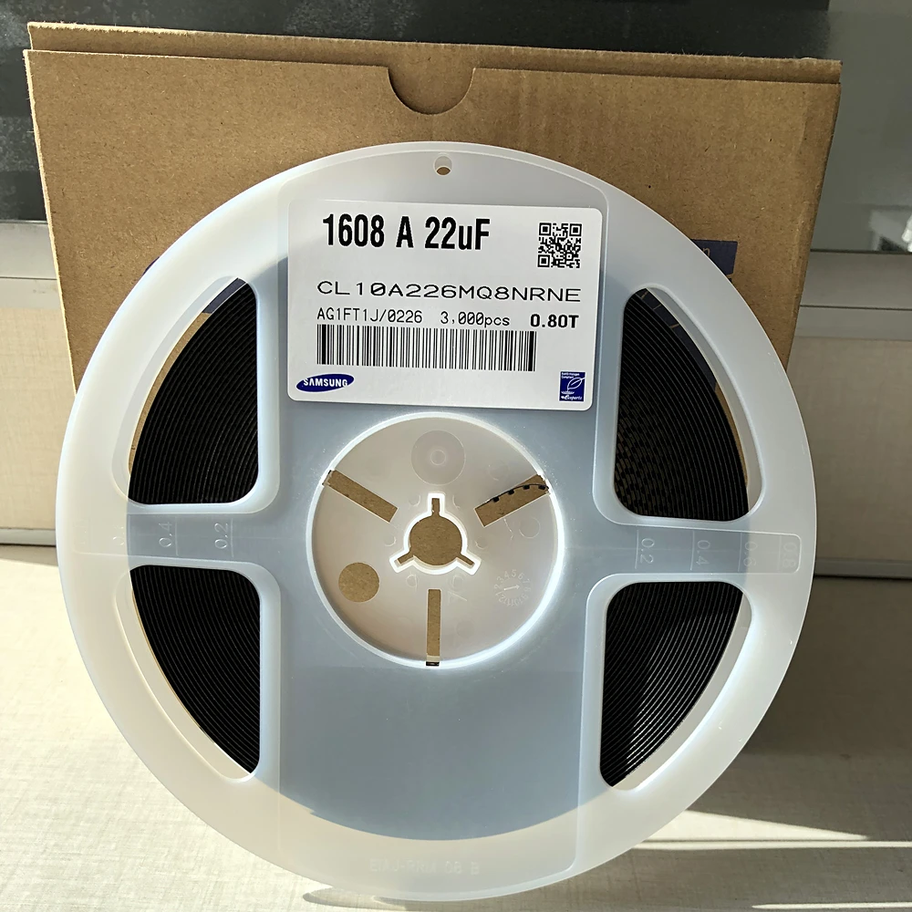 (100 UDS-3000 uds) CL10A226MQ8NRNE 0603 226M 6,3 V X5R 22uF condensadores de chip cerámico - imagen 5