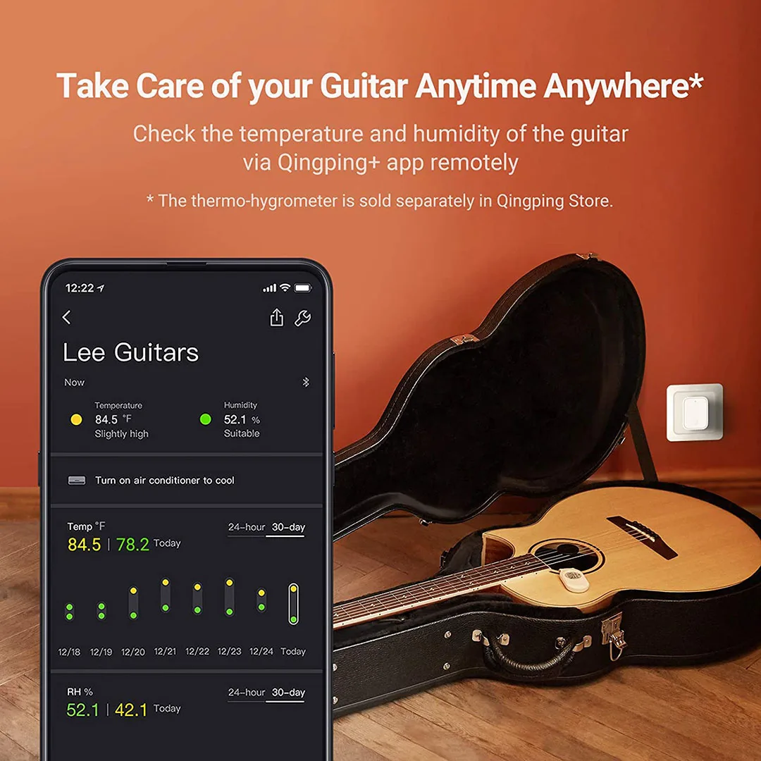 Qingping Bluetooth Hub de enlace Compatible con WIFI vista remota datos subdispositivo enlace inteligente dispositivo doméstico funciona con la aplicación Mi home Mijia - imagen 5
