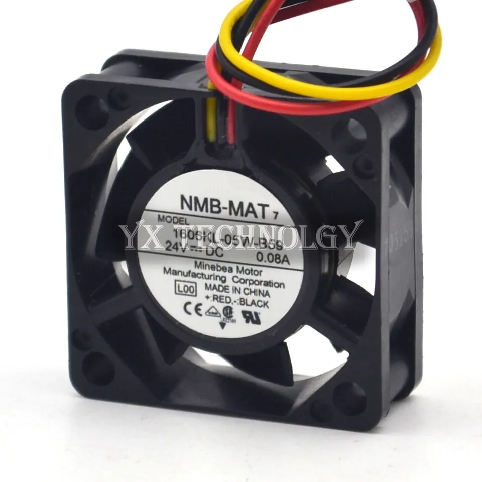 Ventilador de refrigeración para NMB 1606KL-05W-B59 4015, Unidad de tres líneas, 40MM, 24V, 0.08A, para NMB-MAT, 40x40x15MM - imagen 2