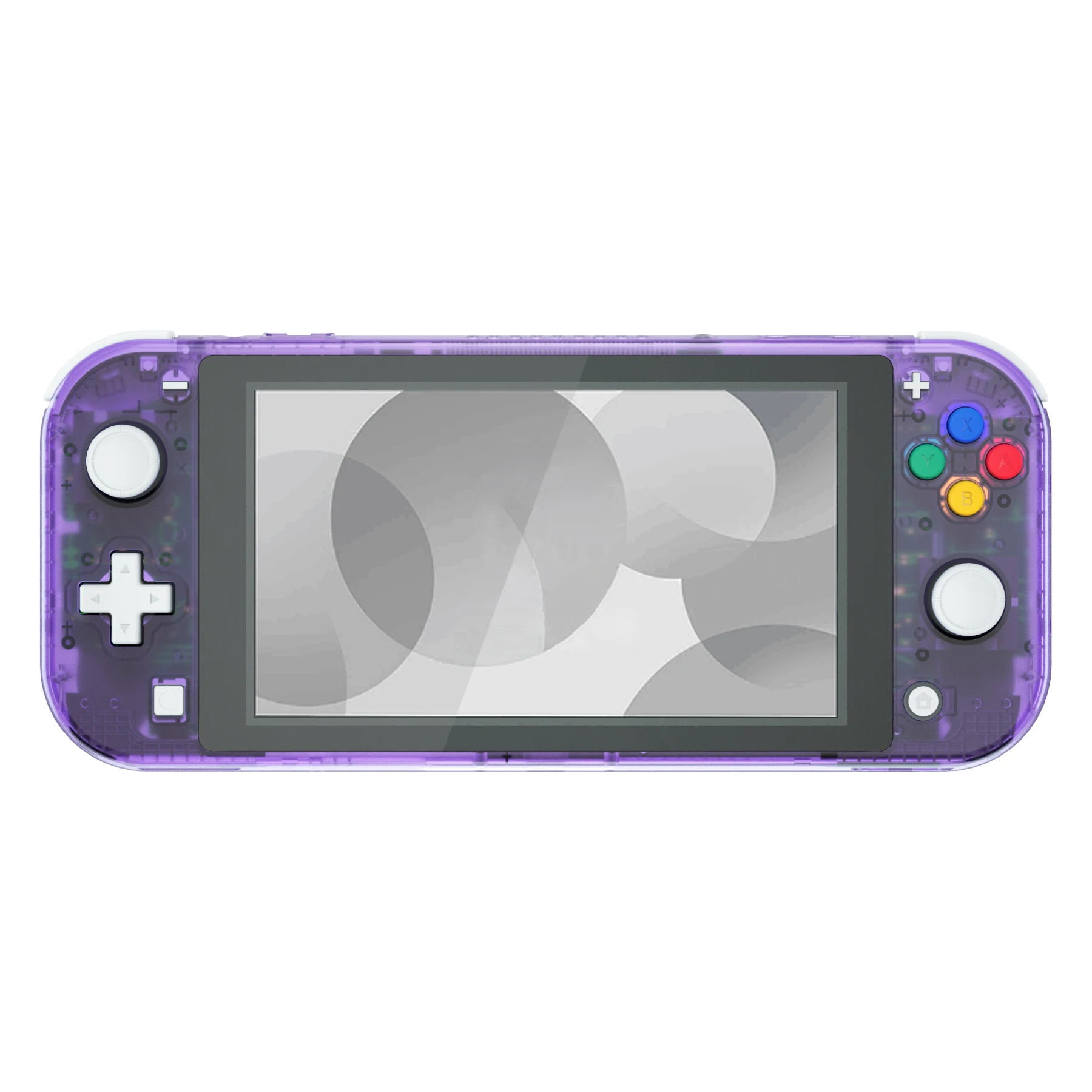 Carcasa de repuesto eXtremeRate para Nintendo Switch Lite - Púrpura transparente - imagen 3