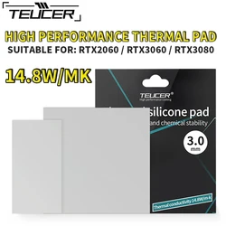 TEUCER Almohadilla térmica silicona CPU/GPU Disipación calor