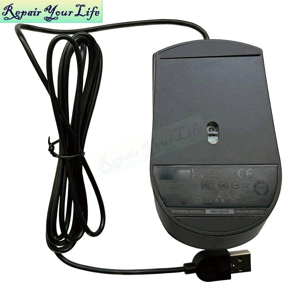 EMS-537A 00PH130 00PH128 SM50L24505 ratón calliope USB negro para Lenovo ThinkCentre M93 M83 M78 M53 M800 M600 P360 P620 escritorio