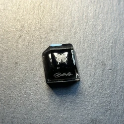 Tapa de teclado personalizada de mariposa, pegamento en capas, eje cruzado, altura Original, adecuado para regalos de teclado mecánico